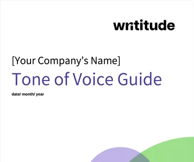An Explicit Step by Step Tone of Voice Guide for Corporate Communication