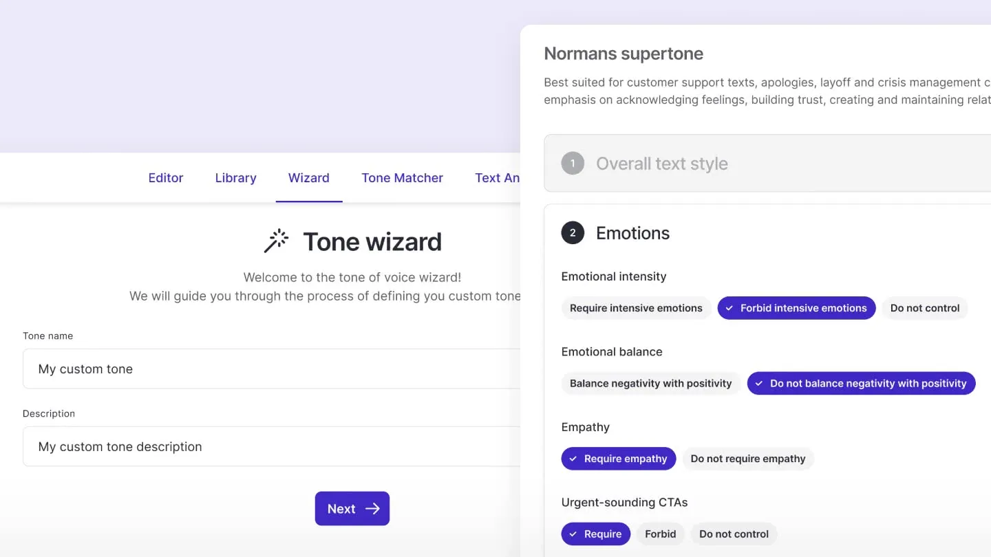 A screenshot of the Writitude interface showing the feature: Ready in 5 minutes
